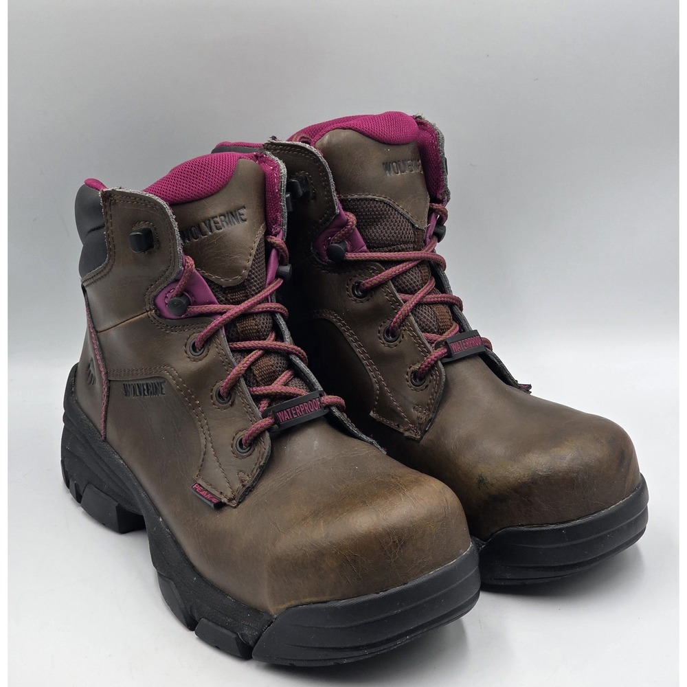 Wolverine Merlin W10383 Women's 7.5M 6" Waterproof Composite Toe EH Work